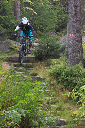 bikepark ochsenkopf im fichtelgebirge: downhill